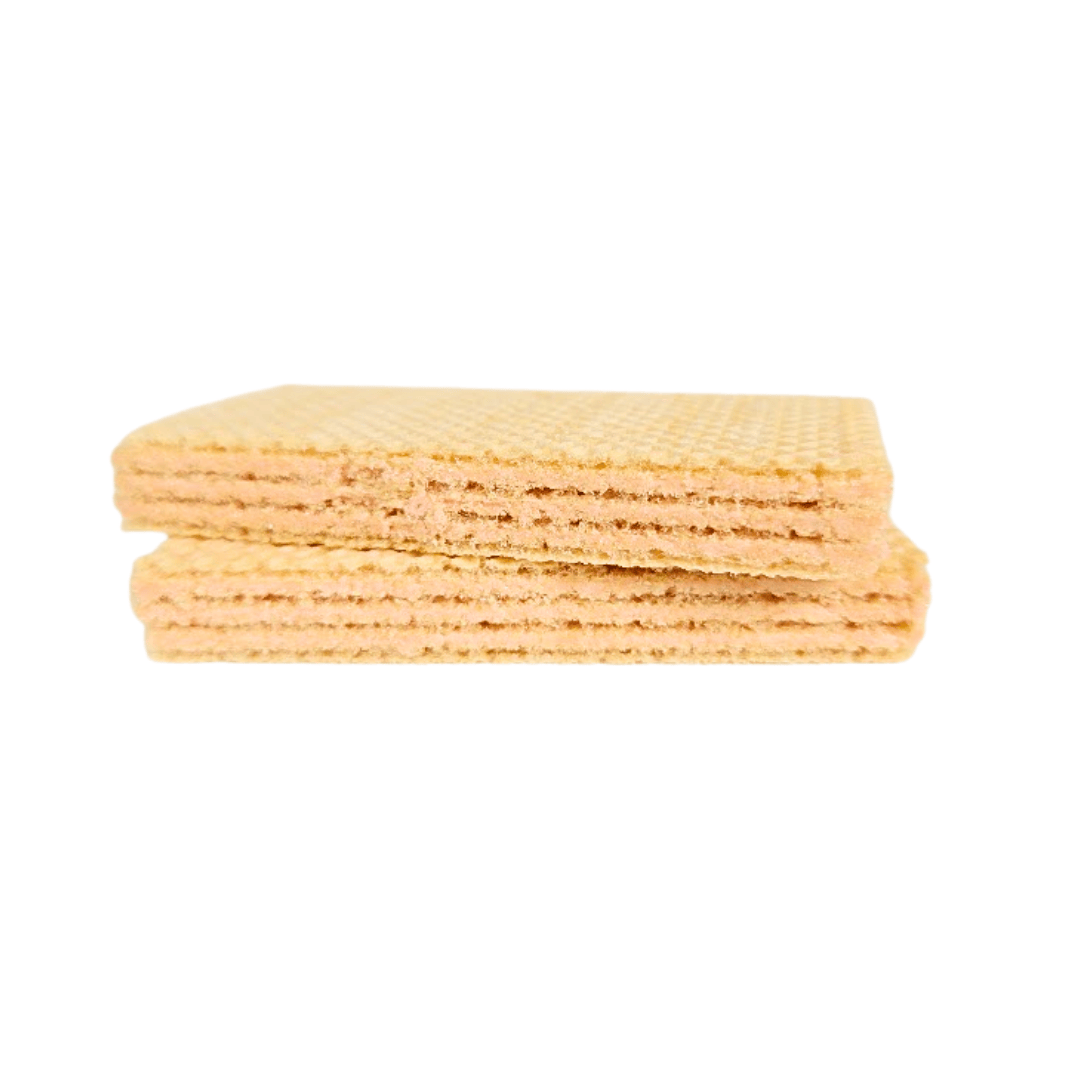 Stack of 2 strawberry wafers